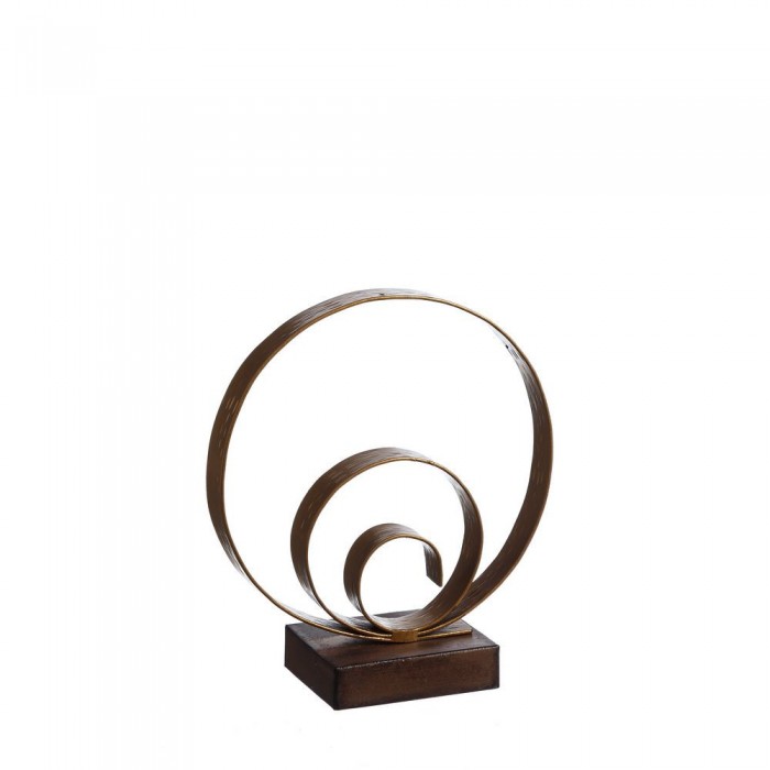 figura metal espiral pequeña