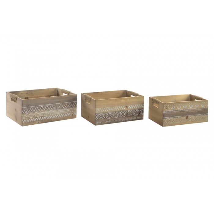 cajas madera boho