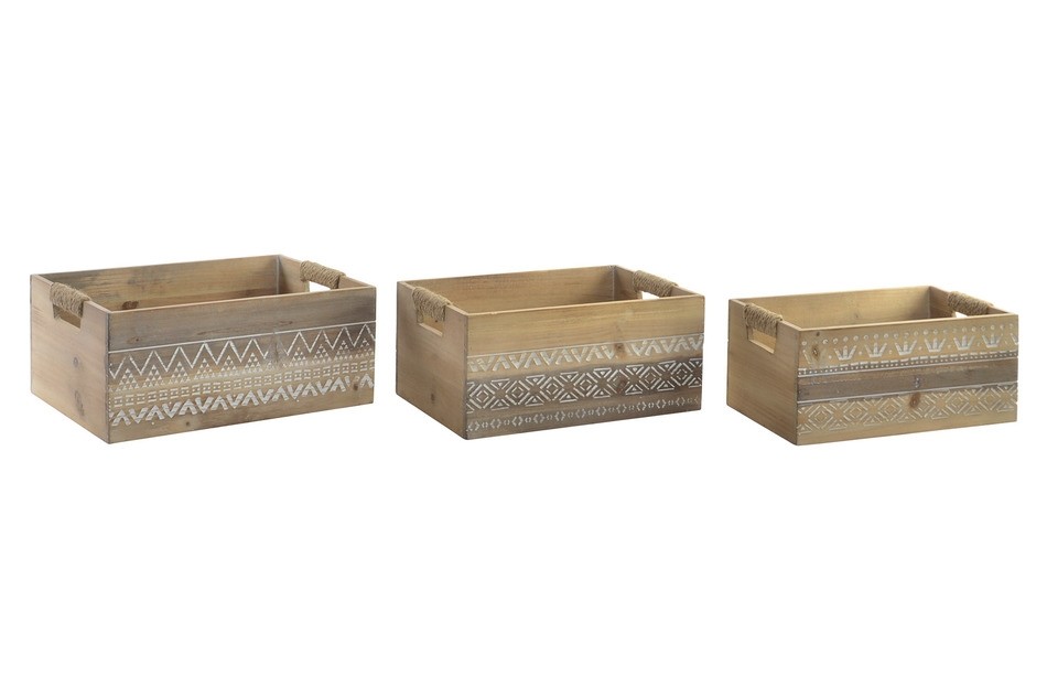 cajas madera boho