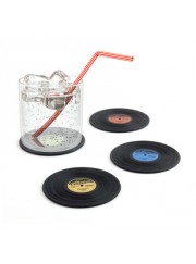 Juego posavasos vinilos